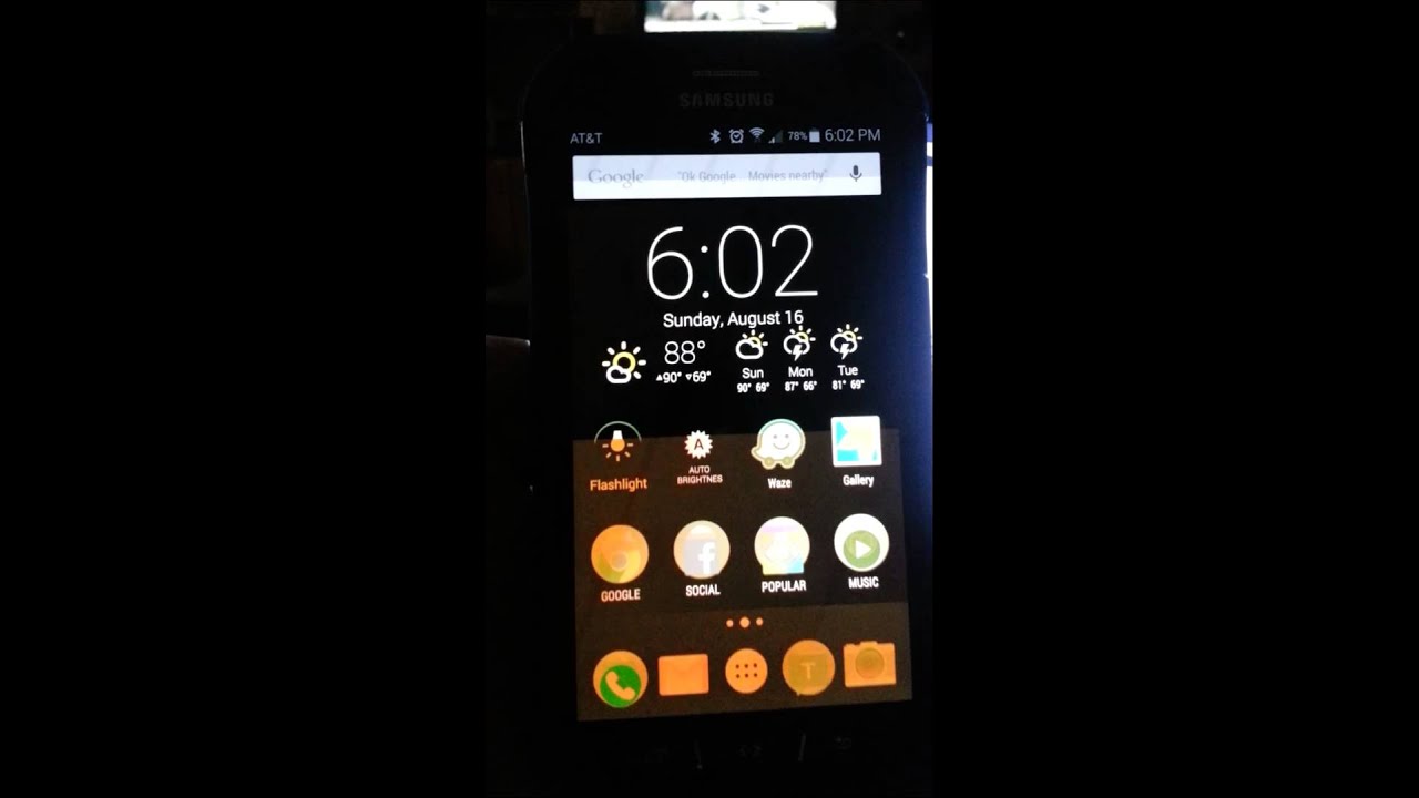 Galaxy S5 Active acts strange when auto brightness