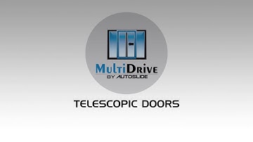 Installation of MultiDrive Automatic Door System on Telescoping Doors