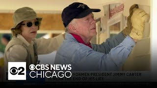 Former President Jimmy Carter near the end of his life, family says
