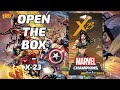Open the box x23 marvel champions jce tv