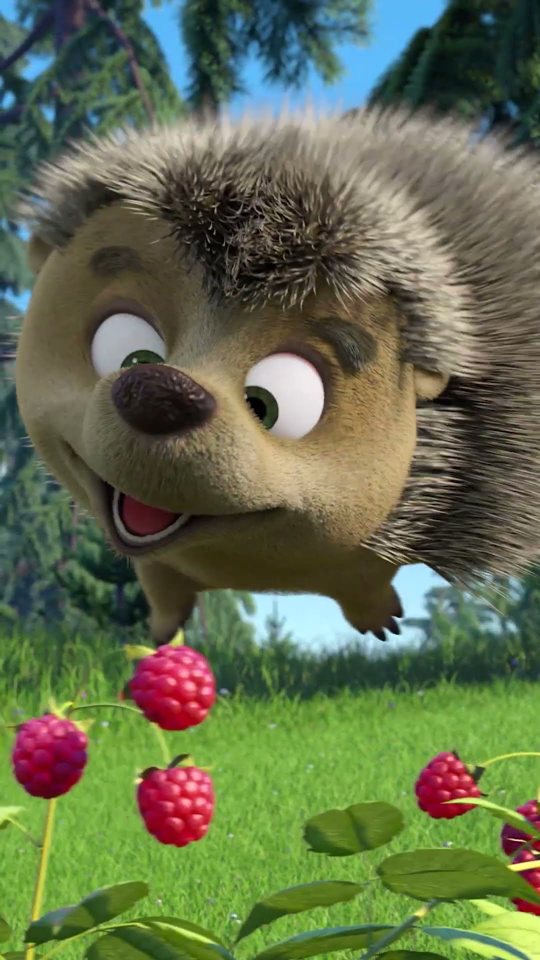 Від кого біжить їжачок? ?? #Shorts #машатаведмiдь #MashaBearUkr #mashaandthebear #Тижмоялапочко