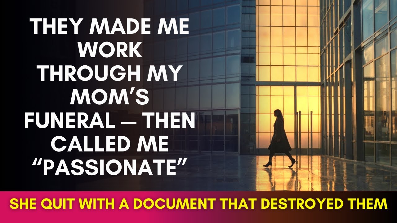They Made Me Work Through My Mom’s Funeral — So I Took Them Down with ...