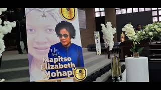 Harvard Burial for the Late Mme Elizabeth Mapitso Mohapi