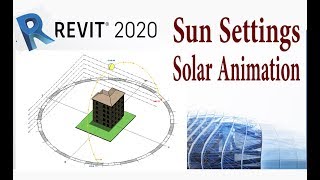 اعدادات الشمس والظلال وعمل حركة Sun Settings&Solar Animation | Revit screenshot 1