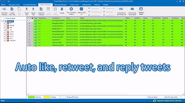 Auto like, retweet, and reply tweets via TweetAttacksPro