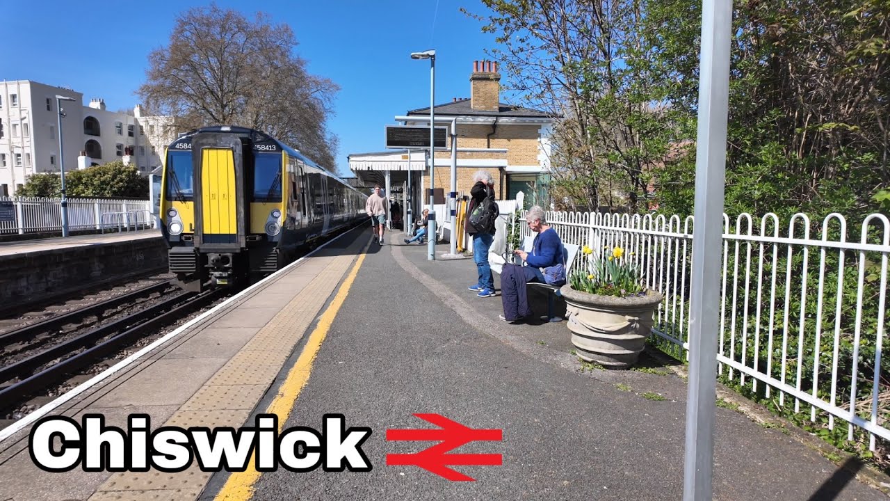 CHISWICK Railway Station - YouTube