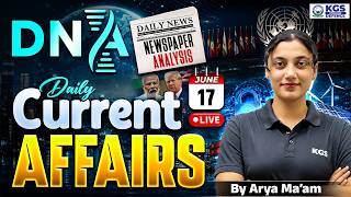 17 June 2026 Newspaper Analysis | June Daily Current Affairs 2026 for Defence Exam | by Arya Mam