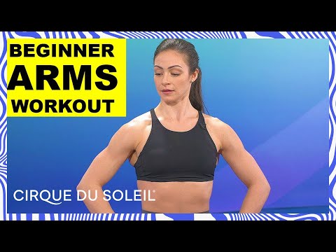 Workout for Toned Arms 10 Minute Quick Easy Fitness / Lean Arm Exercises at Home No Equipment