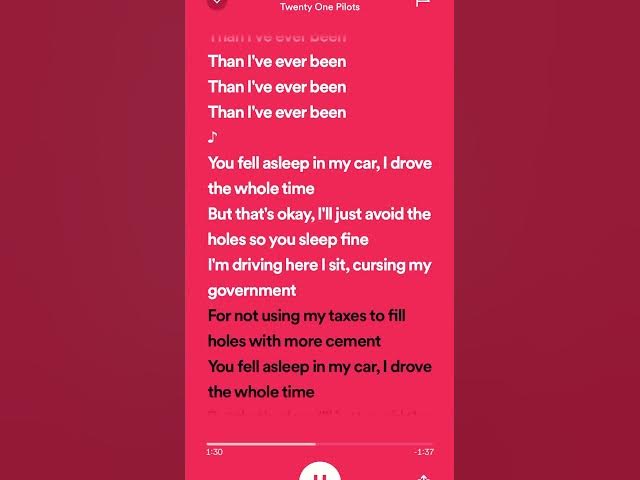 Tear in my heart lyrics ❤️ #shortsvideo #twentyonepilots #tearinmyheart