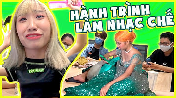 HÀNH TRÌNH LÀM NHẠC CHẾ CHUYỆN NÀNG TIÊN CÁ CỦA DI DI VÀ TEAM | BÀ DI VÊ LỐC