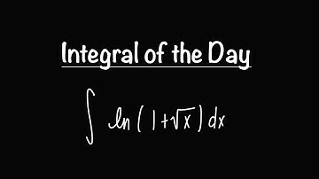 Integraal van de dag 12.2.25 | Integratie door delen + een bevredigende u-Sub-twist