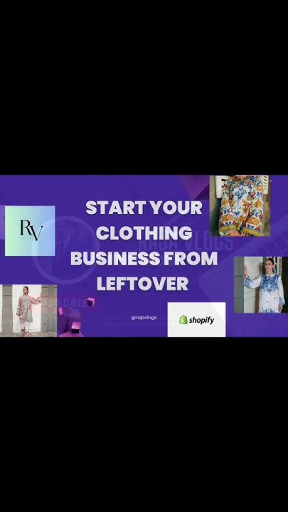 how-to-start-clothing-brand-from-left-over-material-youtube
