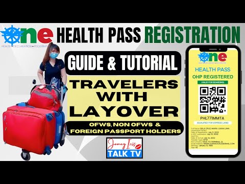 One Health Pass Registration Tutorial | Travelers with Layover Flights | OFWs, Non OFWs, Foreigners
