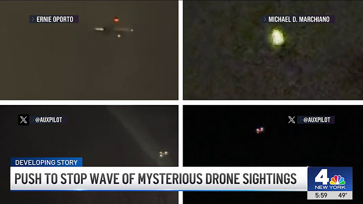 Push to stop wave of mysterious drone sightings in NY, NJ | NBC New York