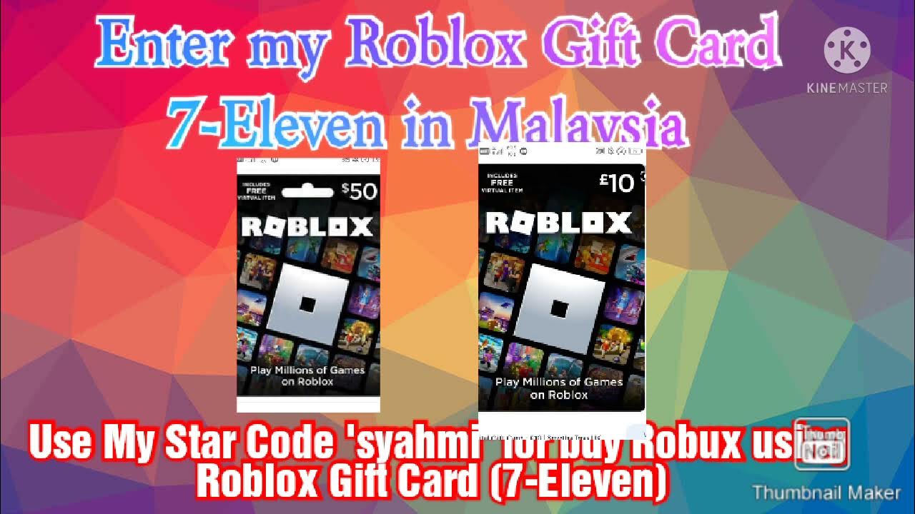 Roblox Gift Cards Now Available At 7-Eleven Malaysia - Mini Me Insights