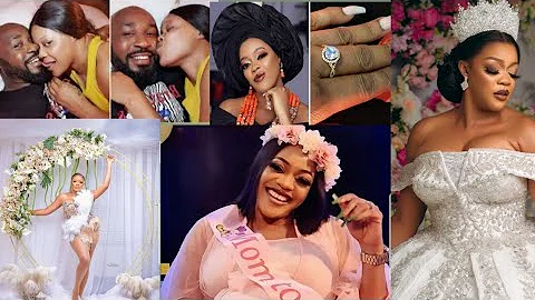 CONGRATULATIONS TO EVE ESIN MY LAST MONTH IN A NUTSHELL AS SHE WED HER LOVER AND EXPECTING HER CHILD