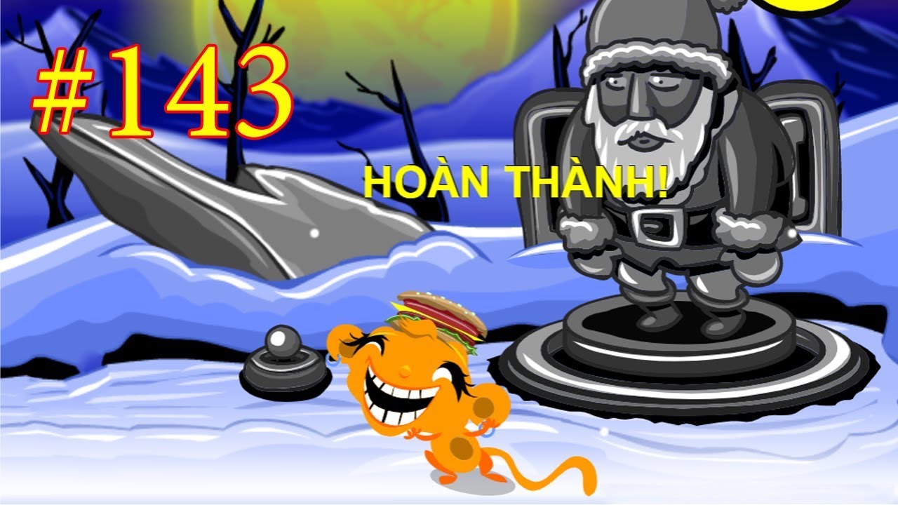 Chú khỉ buồn 143 – Hướng dẫn chơi game chú khỉ buồn 143 – Game24H