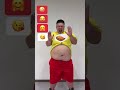 120Kgデブのお腹で表情ダンスver4