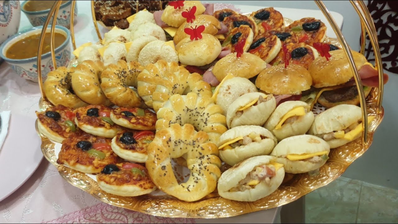 العجينة القطنية 4 أشكال رااائعة /ميني مخمار/ميني بيتزا/ميني ساندويتش /فطائر 🌛شهيوات رمضان2019🌜