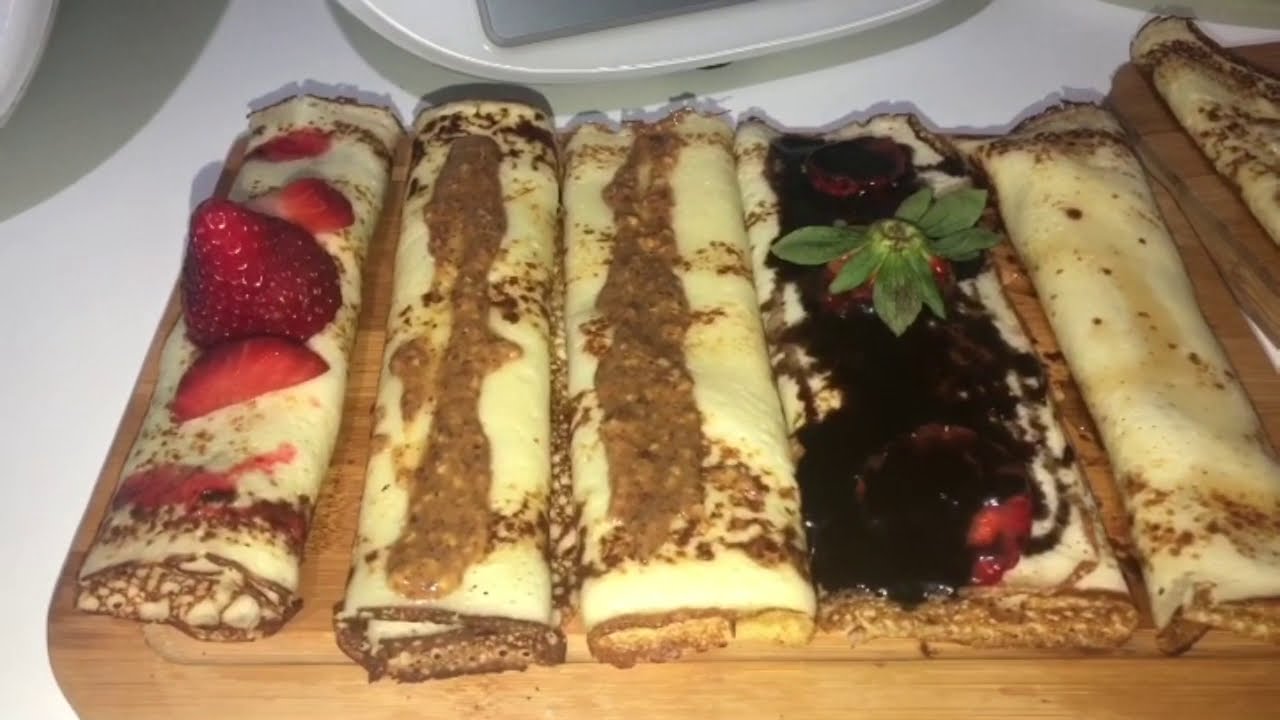 Crêpes Au Thermomix جربوا كريب بالترموميكس  100/100ناجحين