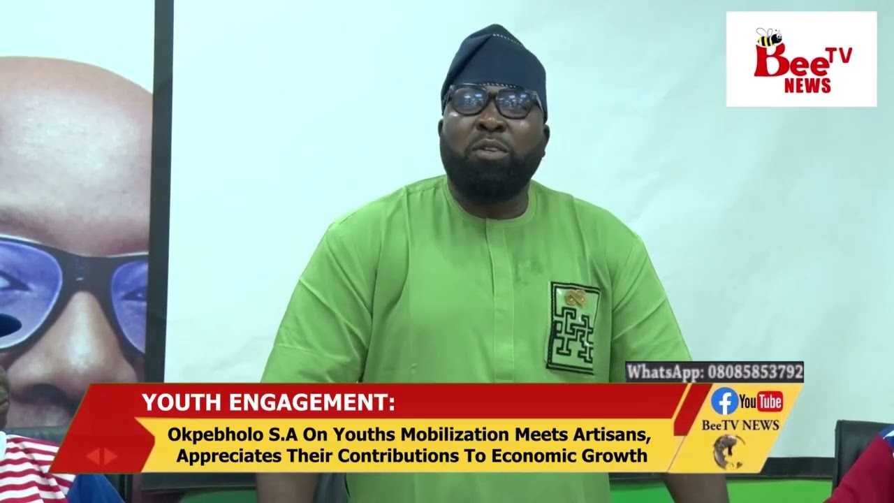 Организация Okpebholo S.A., занимающаяся мобилизацией молодежи, встречается с ремесленниками и вы...