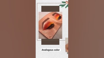 Analogous color | eye makeup |Shorts #shorts #foryou #youtubeshorts #makeup #makeup_by_meghana