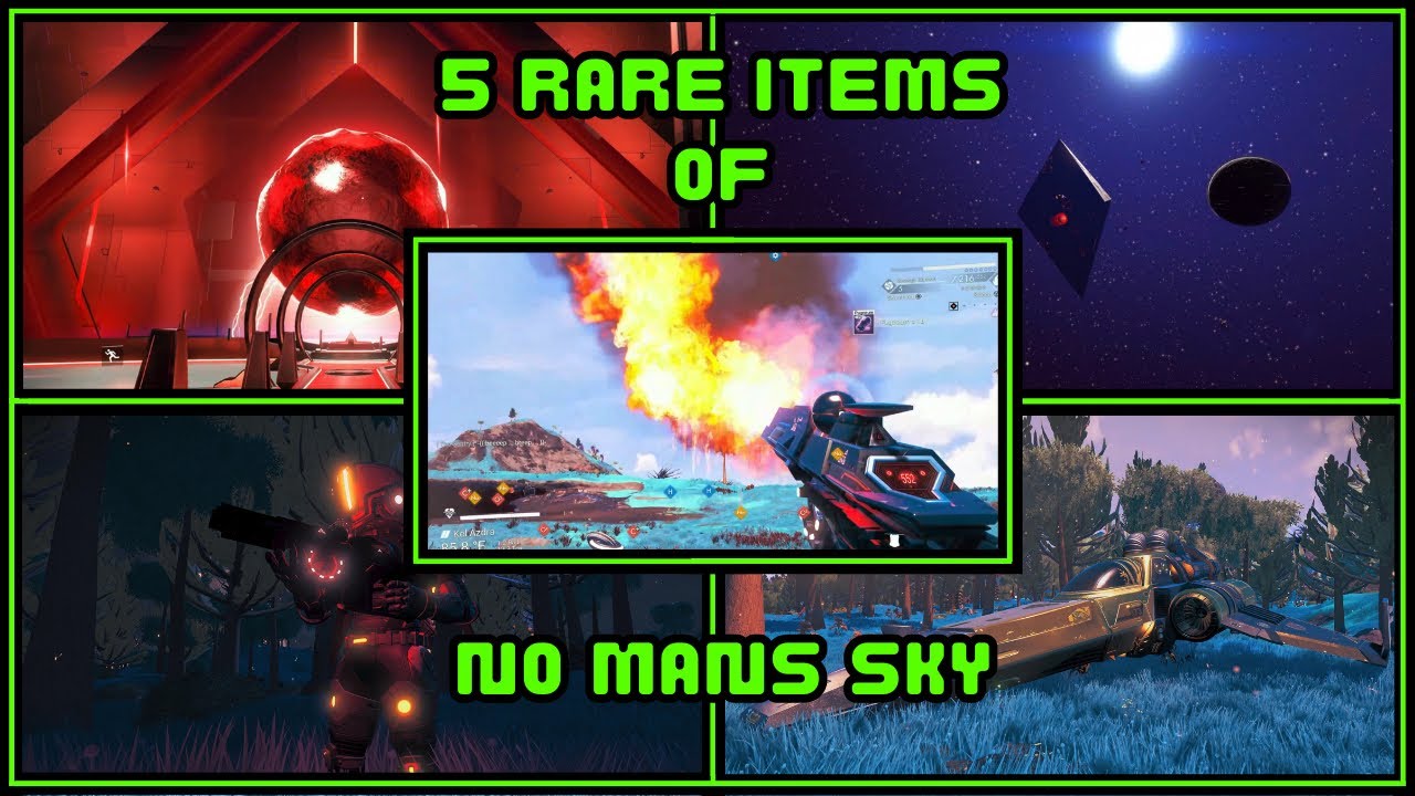 Nms Rarest Rifle 5 Rarest Items | No Mans Sky | - YouTube