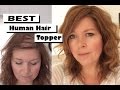 Best human hair toppers & hairpieces for fine thinning hair | One woman's touching story