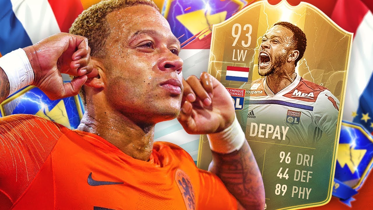 THE CHEAP TOTS NEYMAR?! 93 TOTS FLASHBACK DEPAY PLAYER REVIEW! FIFA 19 Ultimate Team