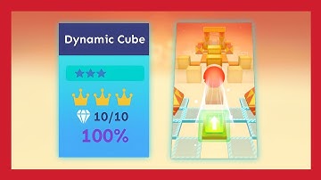Rolling Sky - Dynamic Cube (Level 41) | 3 Stars | Derrdog