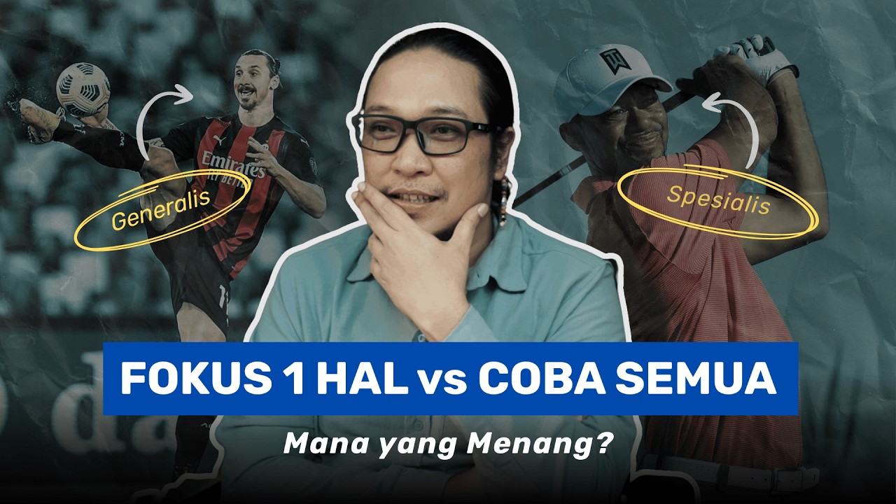 TERNYATA KAMU BUKAN GAGAL: Belajar dari Pola Karir Generalis vs Spesialis