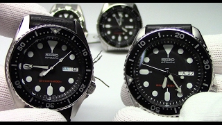 What size dive watch is right for me? The Seiko SKX007 vs SKX013