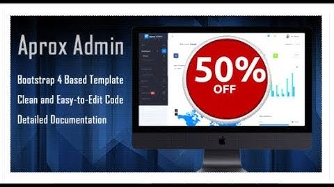 APROX - Responsive Bootstrap 4 Admin Template | Themeforest Templates