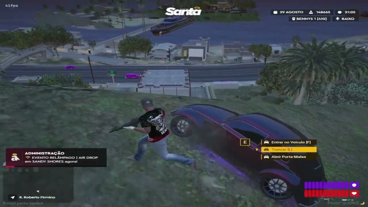 🥇| HIGHLIGHTS FIVEM #1🥇(100% Santa Group)