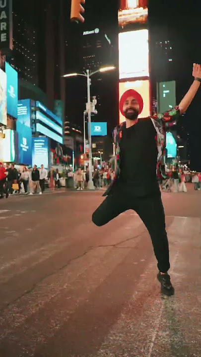 Bhangra In Times Square New York City #purebhangra #panjabimc