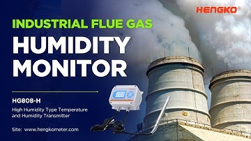 High Humidity Type Temperature and Humidity Transmitter HG808 H for Industrial Flue Gas