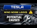 Tesla Window Seal Air Leaks & Wind Noise – Potential Problems Explained