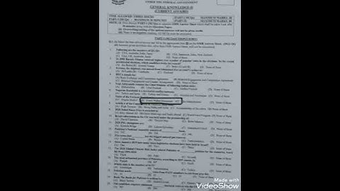 css 2021 Current Affairs solved mcq paper