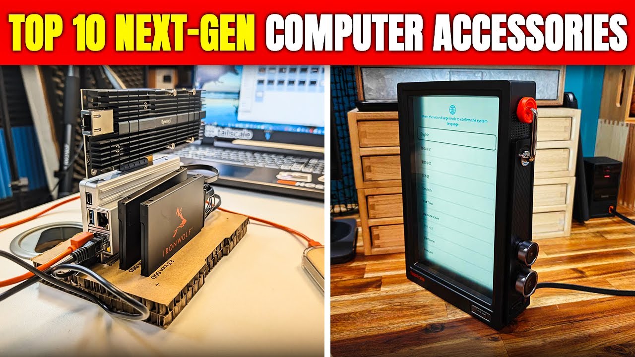 Top 10 Next-Gen Computer Accessories for Improved Productivity and Work (2026)