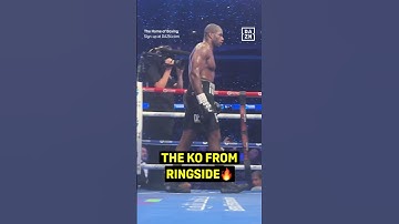 DANIEL DUBOIS DID THAT 😱 #shorts #daznboxing #joshuadubois