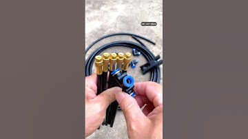 Trọn bộ 10 béc đồng uốn cong 360 độ ko máy bơm GIÁ RẺ#becphunsuong