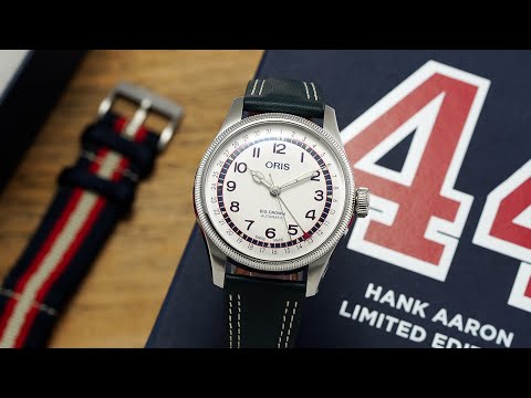 An Amazing New Oris Honoring A Baseball Legend - Oris Big Crown Pointer Date Hank Aaron