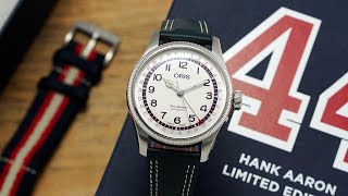 Details An Amazing New Oris Honoring A Baseball Legend - Oris Big Crown Pointer Date Hank Aaron News