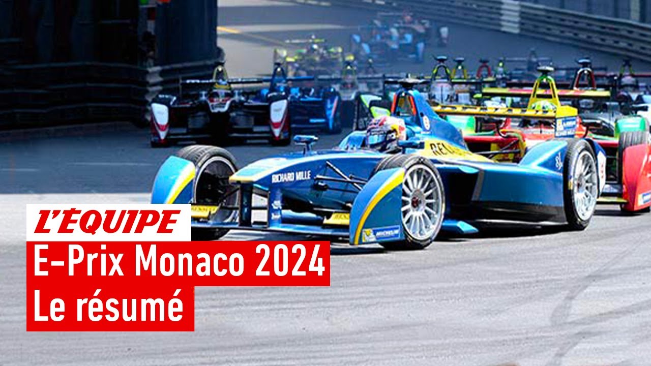 Le rsum de la course   Formule E   E Prix de Monaco