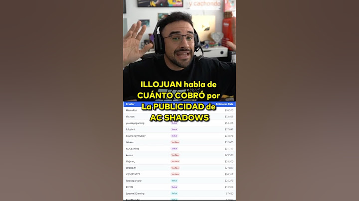IlloJuan habla de CUÁNTO COBRÓ por La PUBLICIDAD de AC SHADOWS #illojuan #fyp #parati