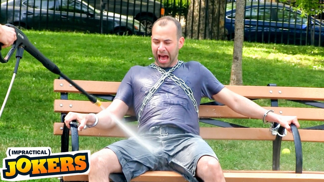 Impractical Jokers Best Punishments - Challenge Tied and Feathered 😂 Compilation Part 32