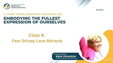 IAPC&M Masterclass: Embodying The Fullest Expression of Ourselves with Remi Pearson Part 4