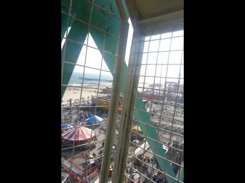 Video: Parco divertimenti Wonder Wheel di Deno: guida di Coney Island