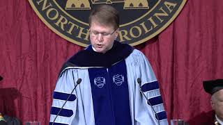 Mark Martin, Chief Justice of the Supreme Court of North Carolina, addresses Elon Law graduates
