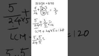 6/16 + 7/12 solve